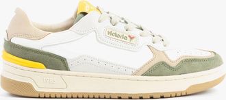 Victoria C80 Womens Trainers Kaki - Multicolour Leather - Size UK 4