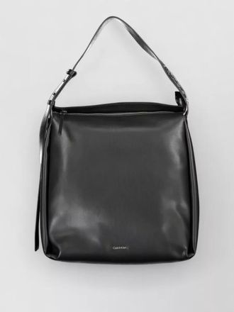 Calvin Klein synthetic leather shoulder bag