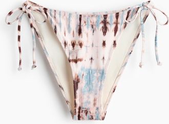 H&M Tie-Tanga Bikinihose - Turquoise