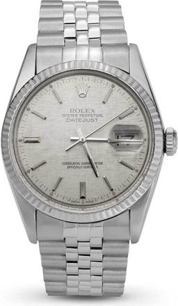 Rolex Pre-owned Rolex Datejust Automatic Chronometer Silver Dial Unisex Watch 16014 SSJ