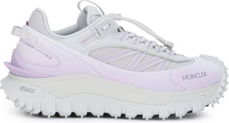 Moncler Womens Sneakers Trailgrip Gtx White Polyamide Trainers