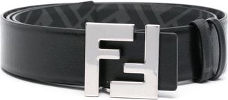 Fendi FF Squared belt - Black