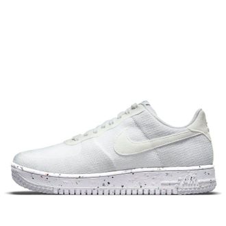 Nike Air Force 1 Crater Flyknit White Wolf Grey DC4831-100