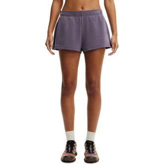 Cotton On Womens Active Ultimate Soft Track Short in Violet Grey at Nordstrom, Size Xx-Small