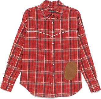 Andersson Bell Camicia a quadri Noah - Rosso
