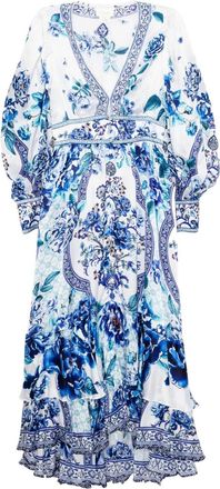 Camilla Jurk met knopen - Wit