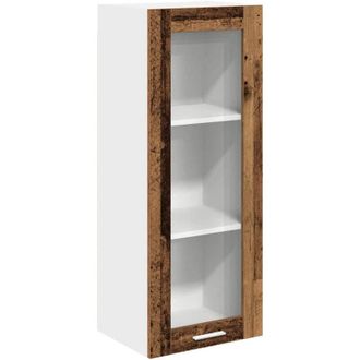 vidaXL Mueble Colgante Con Puerta Madera Vieja 40 X 31 X 100 Cm Vidaxl