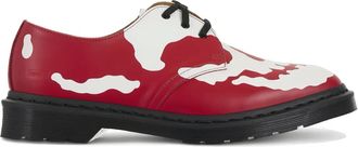 Dr. Martens Derby 1461 con stampa - Rosso