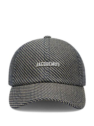 Jacquemus The Gadjo baseball cap - unisex - Cotton/Polyamide - 56 - Blue