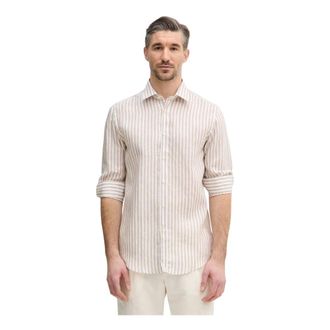 Paul & Shark Heren, Overhemden, Beige, Maat: 2XL Linnen
