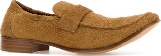 Maison Margiela Mens Suede Loafer Camel Leather Bovina