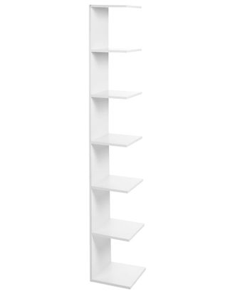 Beliani Estanter&iacute;a de pared 190 cm Blanco