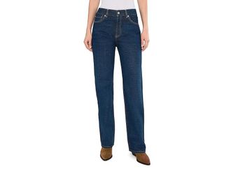 AG - Adriano Goldschmied Sydney Mid-Rise Stovepipe in Recoup Womens Jeans Recoup : 26 32, Cotton/Denim