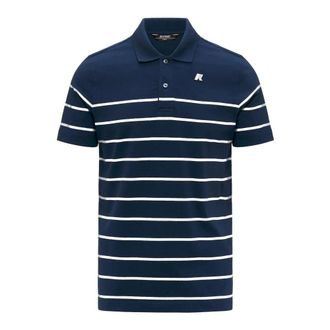 K-Way Layo French Jersey Yarn-Dyed Polo - male - K-Way - Polo Shirts - Blue - S - Tops