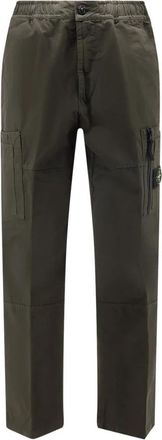 Stone Island Rechte broek - Heren - Straight fit broeken - Grijs - W28 - Broeken