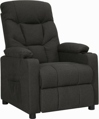 vidaXL Vidaxl Sill&oacute;n Elevable Tela Negro