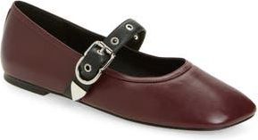 3.1 Phillip Lim ID Mary Jane Flat in Ox Blood at Nordstrom Rack, Size 5.5Us / 35.5Eu