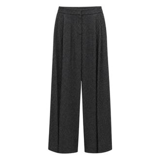 Meimeij M6Iae4 Pantaloni a Gamba Larga - - Trousers - Donna - Grigio - M