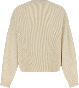 Brunello Cucinelli Womens White Cashmere Cardigan Clothing