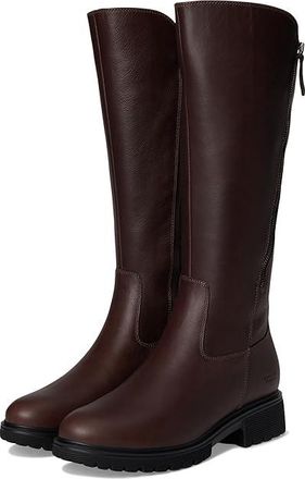 Rockport Ivette Womens Boots Dark Brown Leather : 8.5 M (B)