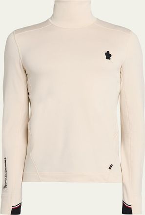 Moncler Mens Polartec Slim Fit Turtleneck Sweater