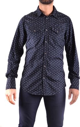 Dsquared2 Hemden Dunkelblau