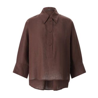 Windsor Mujer, Blusas y Camisas, Marr&oacute;n, Talla: S