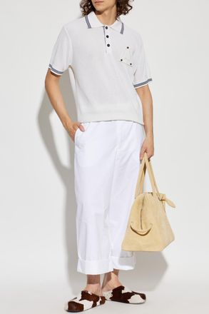 Jacquemus Polo Voilier, Mens, White