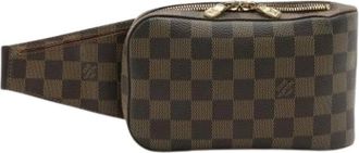 Louis Vuitton Pre-owned Belt Bags, female, Brown, Size: ONE SIZE Pre-owned Vintage Canvas Belt Bag