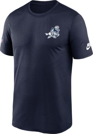 Nike Dallas Cowboys Alt Legend Small Logo Nike Mens Dri-FIT NFL T-Shirt in Blue | 02TI41SQ7R-UE8