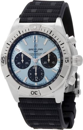 Breitling Chronomat B01 Chronograph Automatic Blue Dial Mens Watch PB0134101C1S2