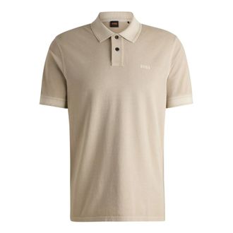 HUGO BOSS Polo Cl&aacute;sica - Tops - Hombre - Beige - S