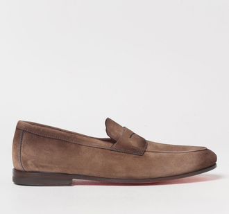 Santoni Mocassino Santoni in camoscio