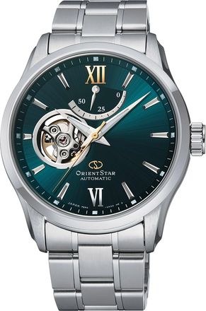 Orient Mens Contemporary Semi Skeleton 39mm Automatic Watch