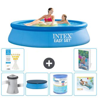 Intex Piscina Easy Set Redonda - 244x61 Cm - 7-piezas S287