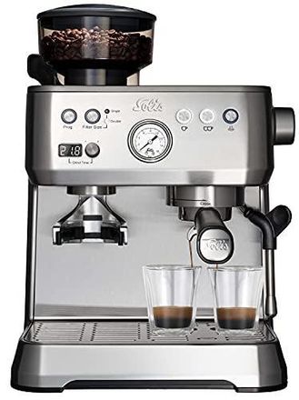 Solis Solis Grind & Infuse Perfetta M&aacute;quina De Caf&eacute; Plata 30x38x40 Cm