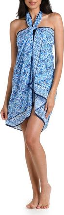 La Blanca Costa Azul Cover-Up Sarong in Blue at Nordstrom