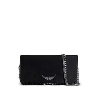 Zadig&Voltaire Bolso Rock de piel con tachuelas - Bags - Mujer - Negro - ONE SIZE