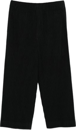 Homme Plissé Issey Miyake Pantaloni plissé - Nero
