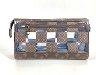 Louis Vuitton Pre-owned Clutches, female, Brown, Size: ONE SIZE Pre-owned Canvas louis-vuitton-bags