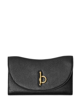 Burberry Rocking Horse leren portemonnee - Zwart