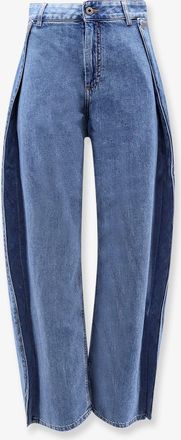 Loewe Jeans in blue denim - LOEWE - gender_Woman