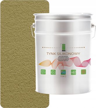 OEM Revestimiento De Fachada De Silicona Color Pistacho, 1,5 Mm, Permeable Al Vapor, 15 Kg