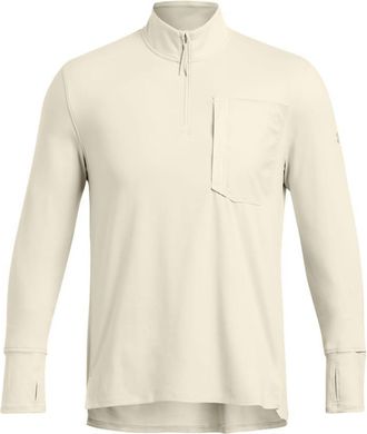 Under Armour Heren Trail Run Quarter Zip Top (Bruin)