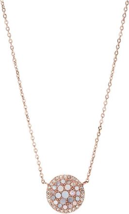 Fossil Necklaces - Dames - Kettingen - Roze - ONE Size - Accessoires