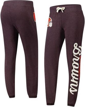 G-III 4Her by Carl Banks Womens G-III 4Her by Carl Banks Brown Cleveland Browns Scrimmage Fleece Pants at Nordstrom, Size Xx-Large