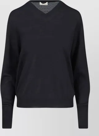 Maryya silk cashmere wool crewneck jumper