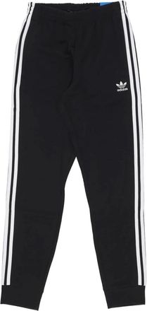 adidas Zwart/Wit Trainingsbroek met Boord - Heren - Trainingsbroeken - Zwart - M - Polyester - Fitness