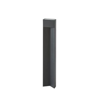 Lucande L&aacute;mpara led para exterior de aluminio negro