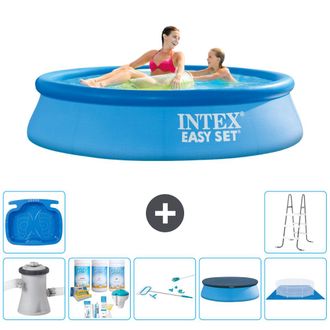 Intex Piscina Easy Set Redonda - 244x61 Cm - 8-piezas S21142